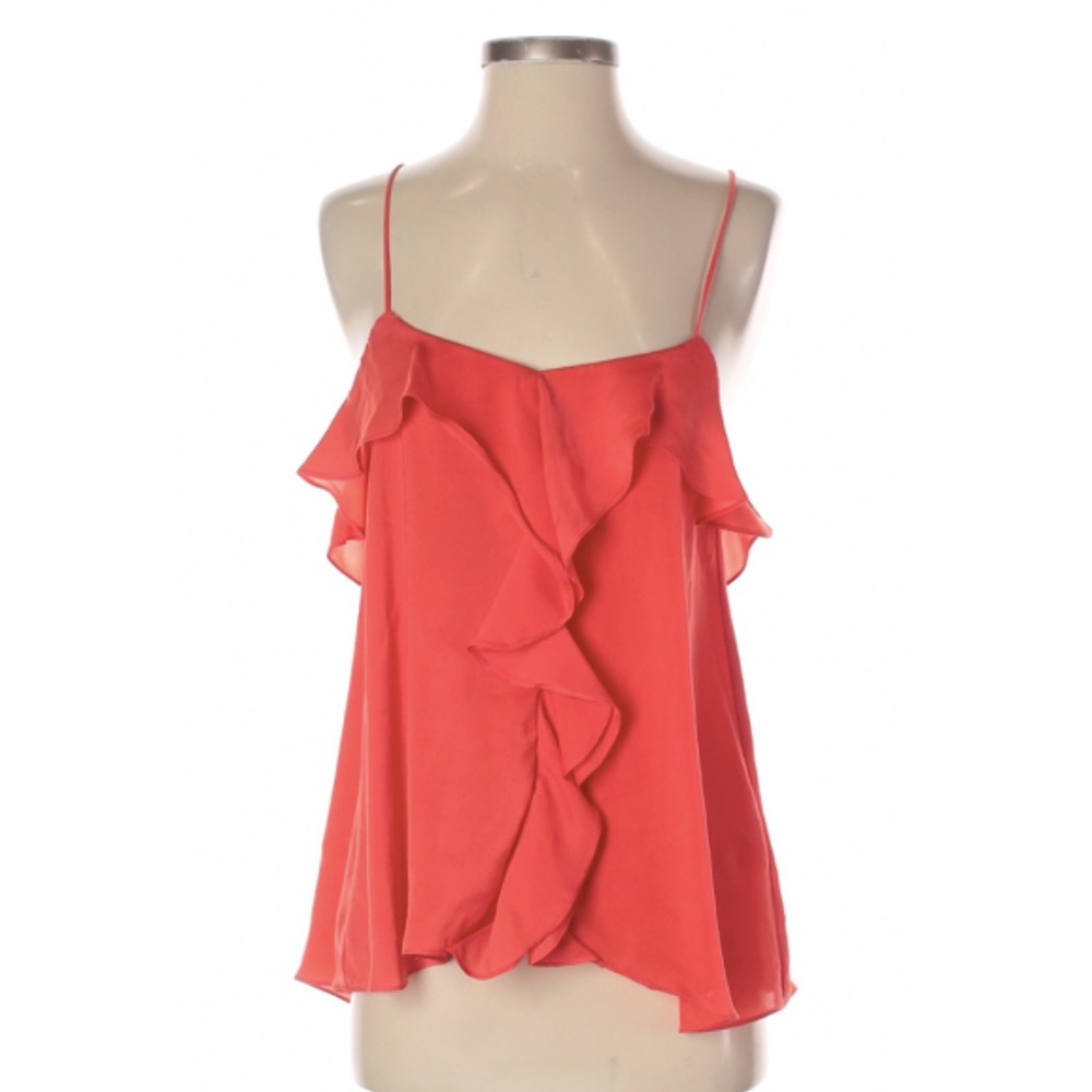 T-BAGS Los Angeles red sleeveless XS blouse